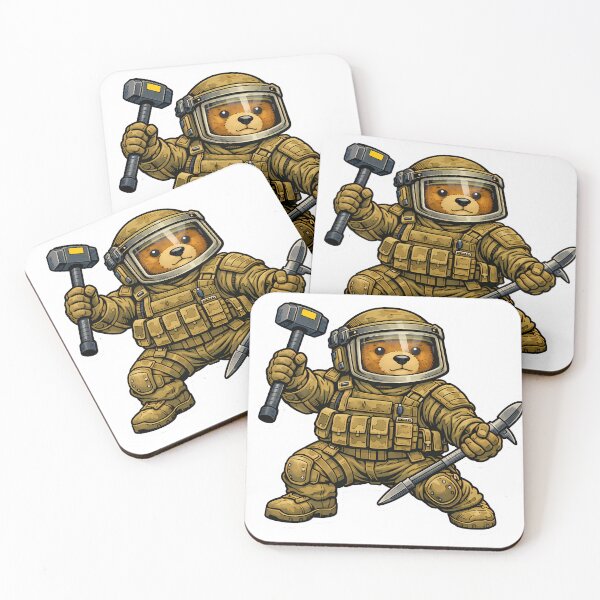 Item preview, [Peacekeepers] Heavy Breacher Bear - Tactical Entry Unit designed and sold by TrendScanner.