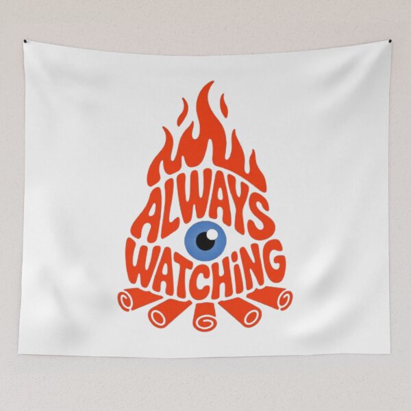 Item preview, Always Watching – Intense Streetwear Statement Graphic designed and sold by NewUSShop.