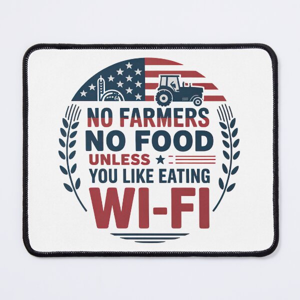 Item preview, No Farmers No Food, No Farmers, No Food designed and sold by graphic-genie.