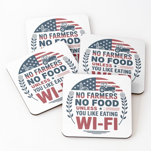 Item preview, No Farmers No Food, No Farmers, No Food designed and sold by graphic-genie.
