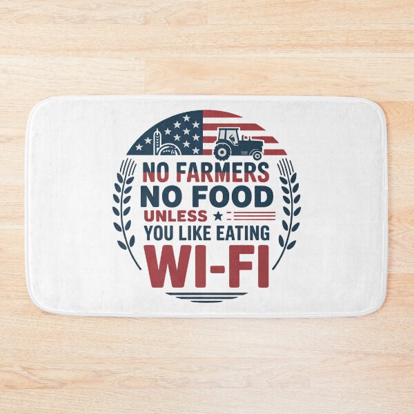 Item preview, No Farmers No Food, No Farmers, No Food designed and sold by graphic-genie.