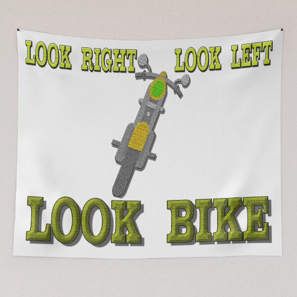 Item preview, Look Right, Look Left, Look Bike 2 designed and sold by Huskyyy Designs.