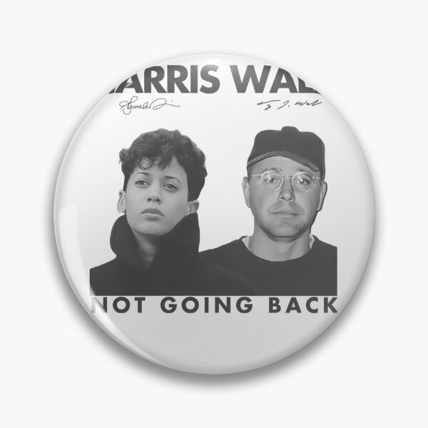 Item preview, Harris Walz Not Going Back 80S Retro Photo 2024 Feminist Band designed and sold by Bobinobodi.