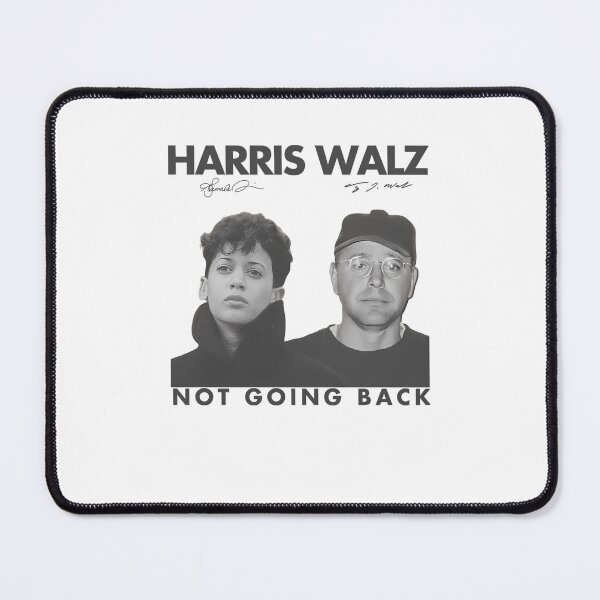 Item preview, Harris Walz Not Going Back 80S Retro Photo 2024 Feminist Band designed and sold by Bobinobodi.