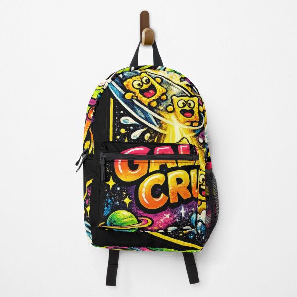 Item preview, Galactic Crunch Retro Alien Cereal Cartoon – 90s Parody Mascot Shirt designed and sold by JonelCrafts.