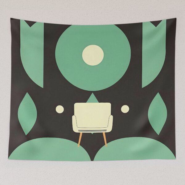 Item preview, Mid Century Modern Pattern  designed and sold by GraphicsClub.