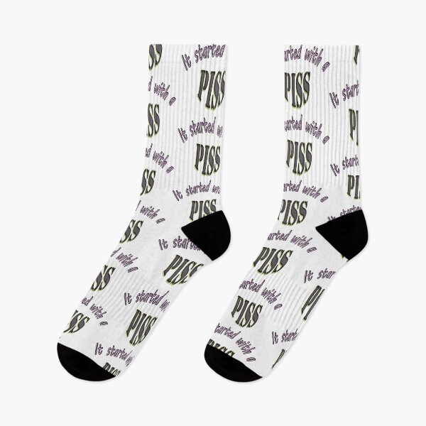 Item preview, It Started With a Piss designed and sold by Huskyyy Designs.