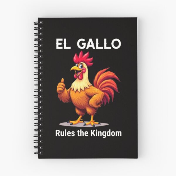 Item preview, El Gallo Rules the Kingdom  designed and sold by BajioAmigos.