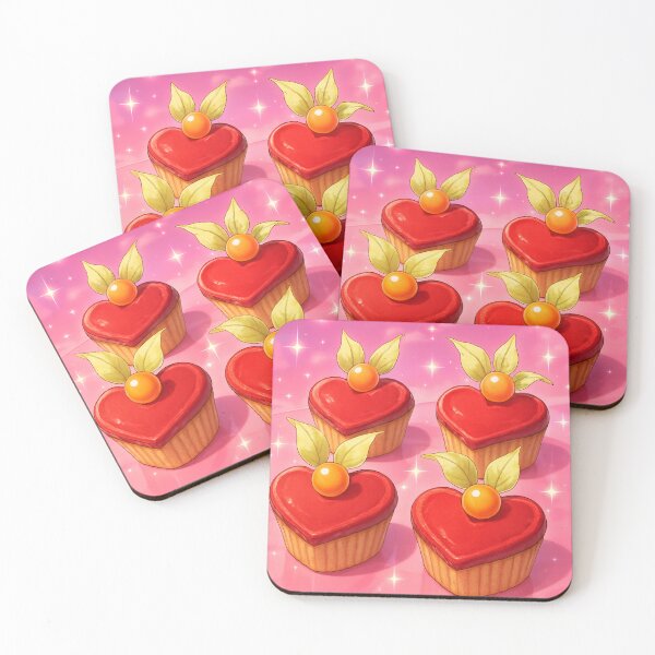 Item preview, cupcakes of love - caped gooseberry designed and sold by ritusdesigns.