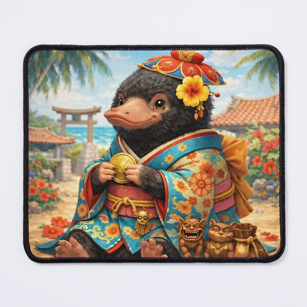 Item preview, Okinawan Niffler in Kimono designed and sold by sososweett.