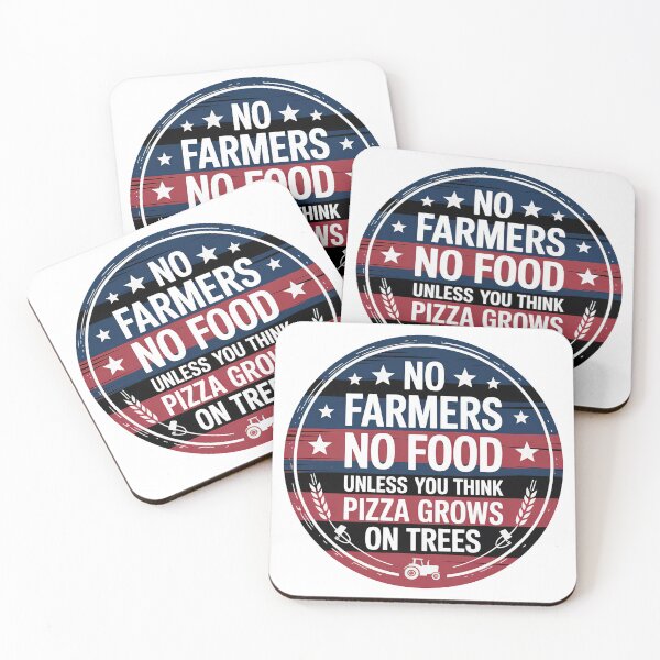 Item preview, No Farmers No Food, No Farmers, No Food designed and sold by graphic-genie.