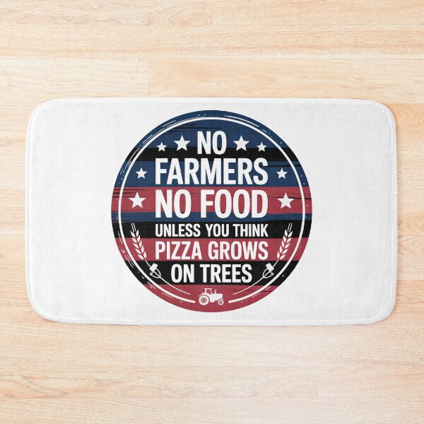 Item preview, No Farmers No Food, No Farmers, No Food designed and sold by graphic-genie.