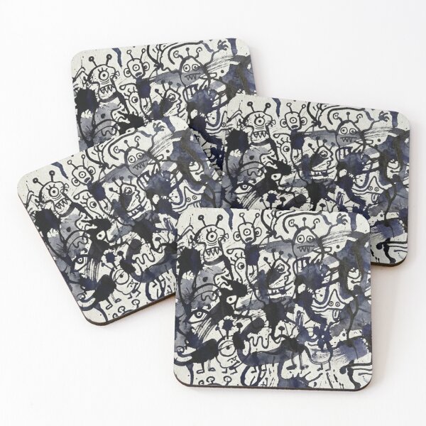 Item preview, Ink-Blot Monsters designed and sold by optimusprime39.
