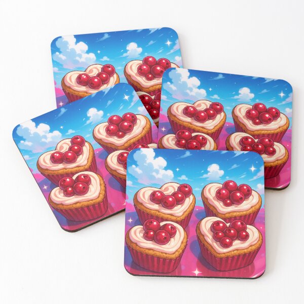 Item preview, cupcakes of love - cranberries designed and sold by ritusdesigns.