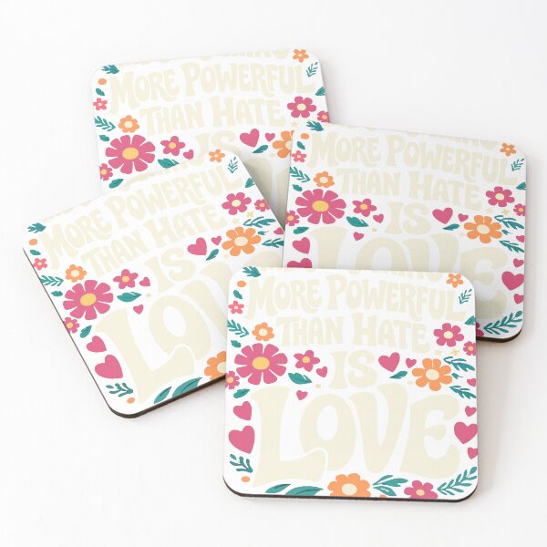Item preview, The Only Thing More Powerful Than Hate Is Love designed and sold by BingyBongoArt.