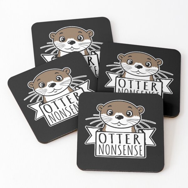 Item preview, Otter Nonsense Funny Pun Otter Lover Quote Joke designed and sold by shirt-o-mat.