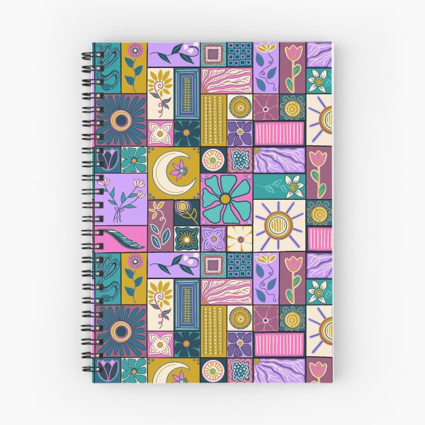 Item preview, Snake in the Garden - Cheater Patchwork Quilt designed and sold by FoxfireAndCo.