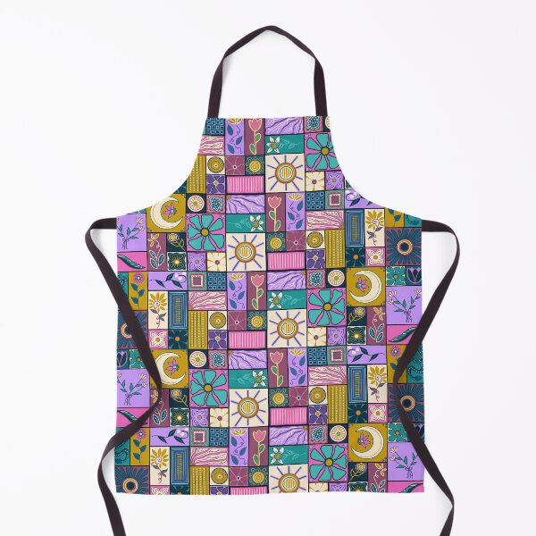 Item preview, Snake in the Garden - Cheater Patchwork Quilt designed and sold by FoxfireAndCo.