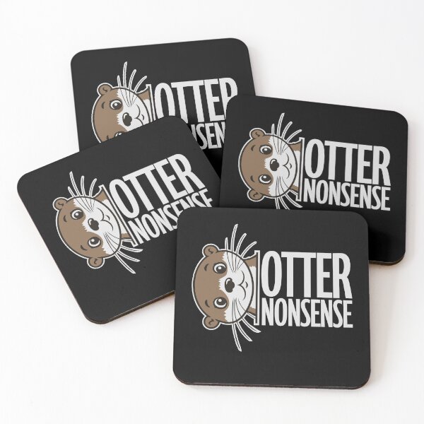 Item preview, Otter Nonsense Funny Pun Otter Lover Quote Joke designed and sold by shirt-o-mat.