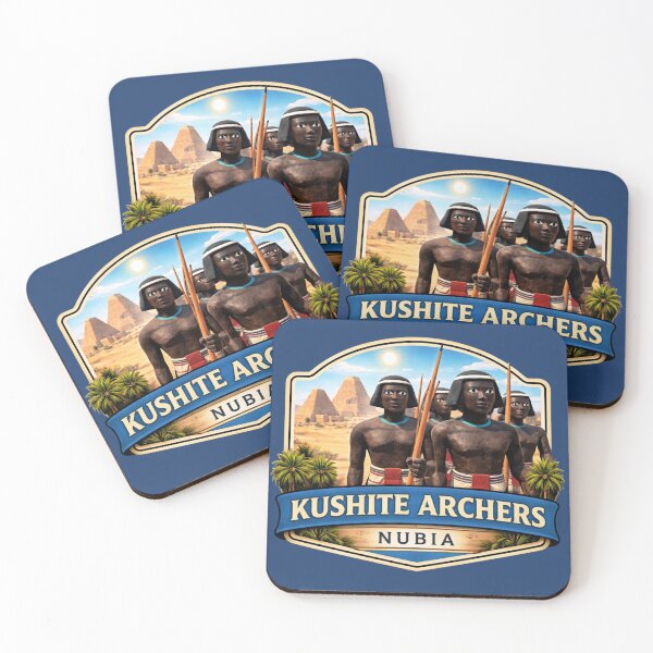 Item preview, Ancient Kushite (Nubian) Archers - Nubia Africa designed and sold by Myra365Art.