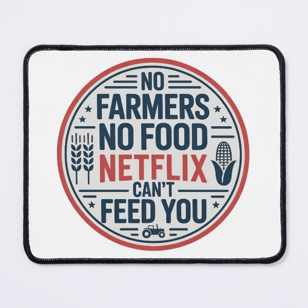Item preview, No Farmers No Food, No Farmers, No Food designed and sold by graphic-genie.