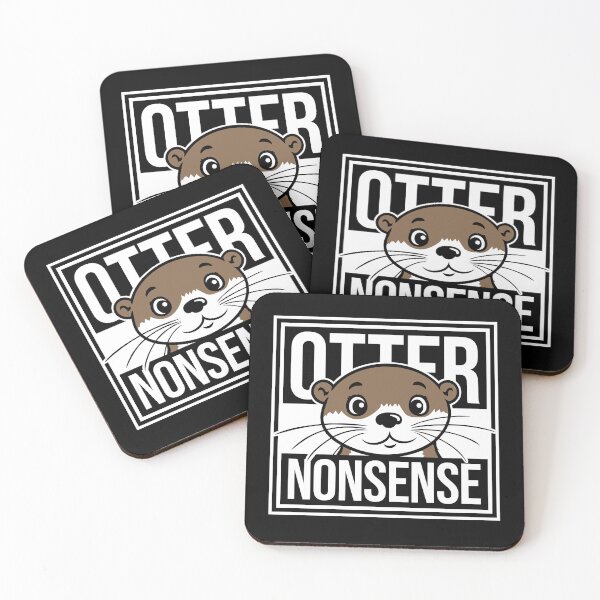 Item preview, Otter Nonsense Funny Pun Otter Lover Quote Joke designed and sold by shirt-o-mat.