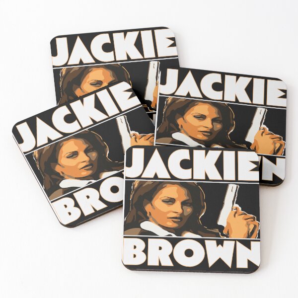 Item preview, Jackie Brown Inspired Retro Movie Poster Art – Bold Cinematic Illustration designed and sold by Elle Gee Graphic Art & Design.