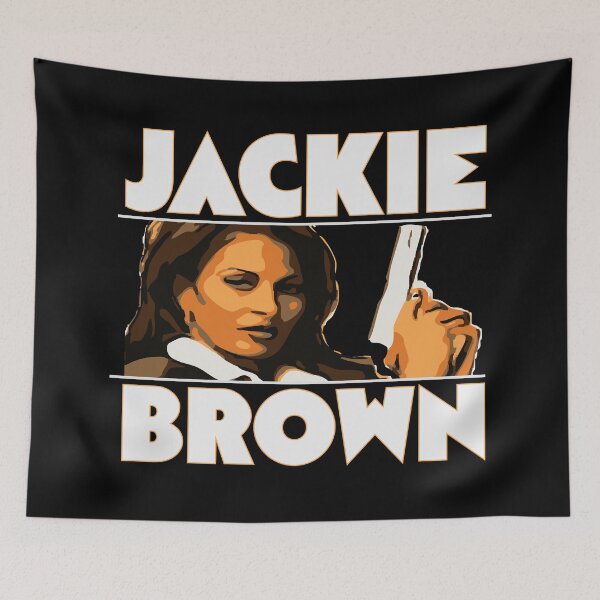 Item preview, Jackie Brown Inspired Retro Movie Poster Art – Bold Cinematic Illustration designed and sold by Elle Gee Graphic Art & Design.