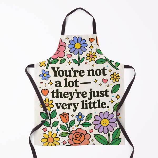 Item preview, You’re Not a Lot Positive Floral Quote designed and sold by Matinez Pink.