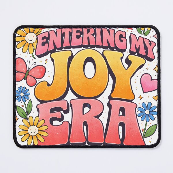 Item preview, Entering My Joy Era Retro Rainbow Shirt Design designed and sold by Matinez Pink.