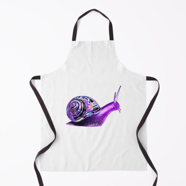 Item preview, Purple Holographic Snail Art designed and sold by robrllemrn29.