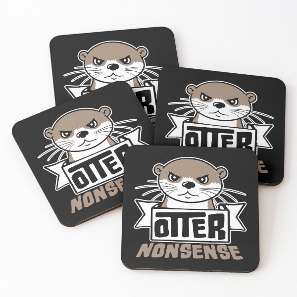 Item preview, Otter Nonsense Funny Pun Otter Lover Quote Joke designed and sold by shirt-o-mat.
