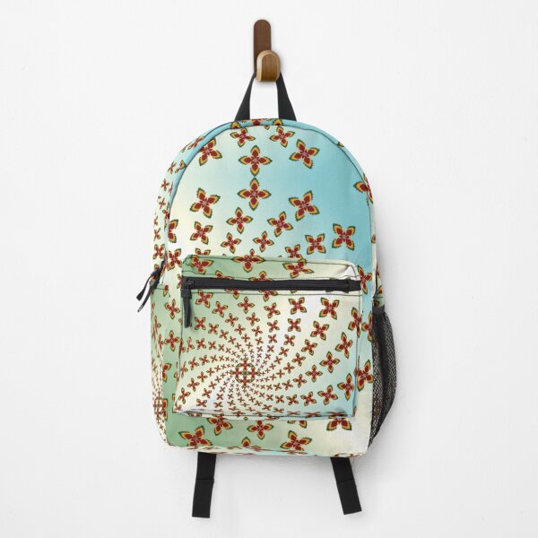 Item preview, Radiant Spiral Floral Garden designed and sold by OIL Pattern Design .