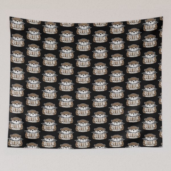 Item preview, Otter Nonsense Funny Pun Otter Lover Quote Joke designed and sold by shirt-o-mat.