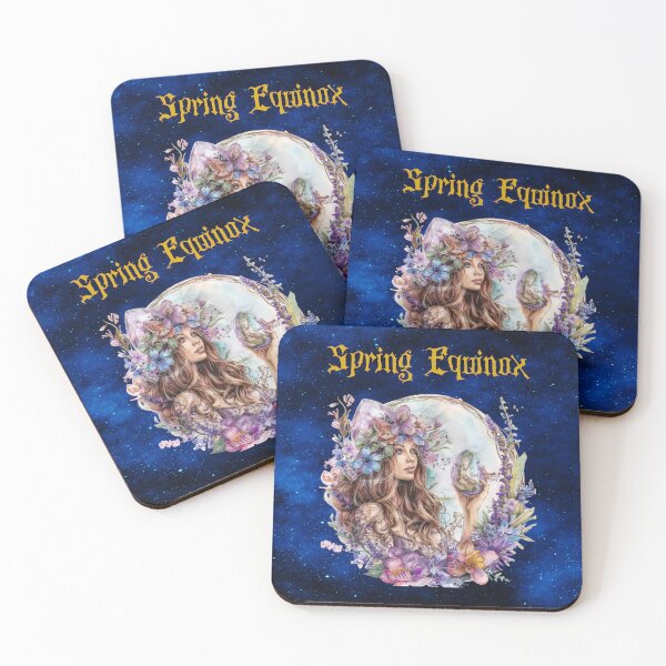 Item preview, Spring Equinox Life‑Bearer – Maiden of Renewal and Awakening designed and sold by MysticOzzy.