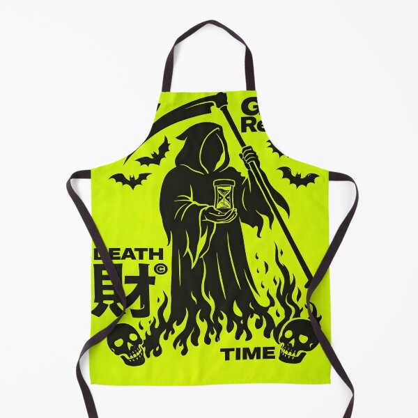 Item preview, Grim Reaper Neon Green Graphic designed and sold by Matinez Pink.
