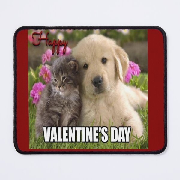 Item preview, puppy love cute animal Valentine's Day topographic design designed and sold by SmashingDeals.