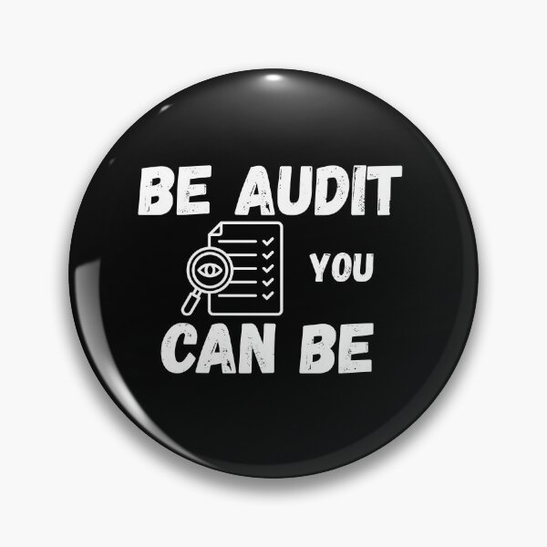 Item preview, Be Audit You Can Be - Funny Accounting designed and sold by Print-PubStudio.