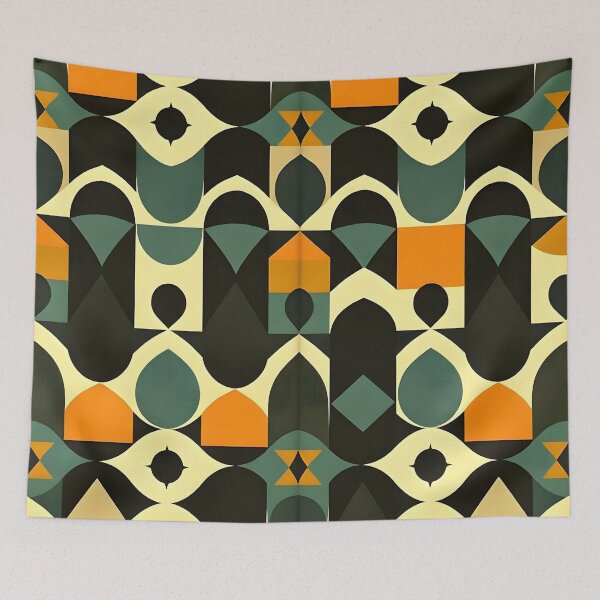 Item preview, Retro Mid Century Modern Pattern  designed and sold by GraphicsClub.