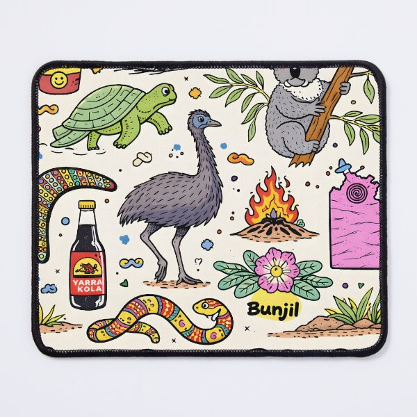Item preview, Wurundjeri Country – Indigenous Inspired Art Print designed and sold by Matinez Pink.