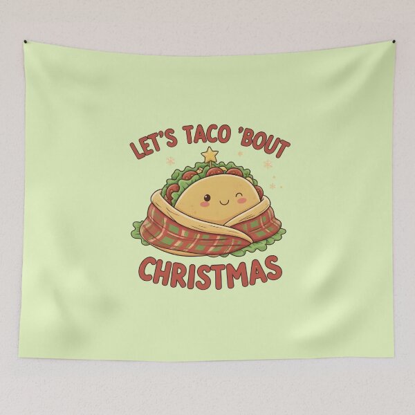 Item preview, Let's taco 'bout Christmas designed and sold by LuloCreative.