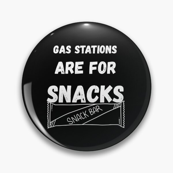 Item preview, Gas stations are for snacks - Funny EV designed and sold by Print-PubStudio.