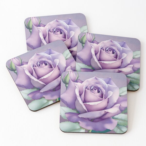 Item preview, Purple Rose After Georgia OKeefe designed and sold by Vicky Brago-Mitchell®.