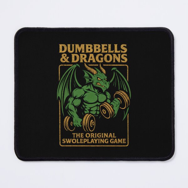 Item preview, Dumbells & Dragons designed and sold by Superhygh.