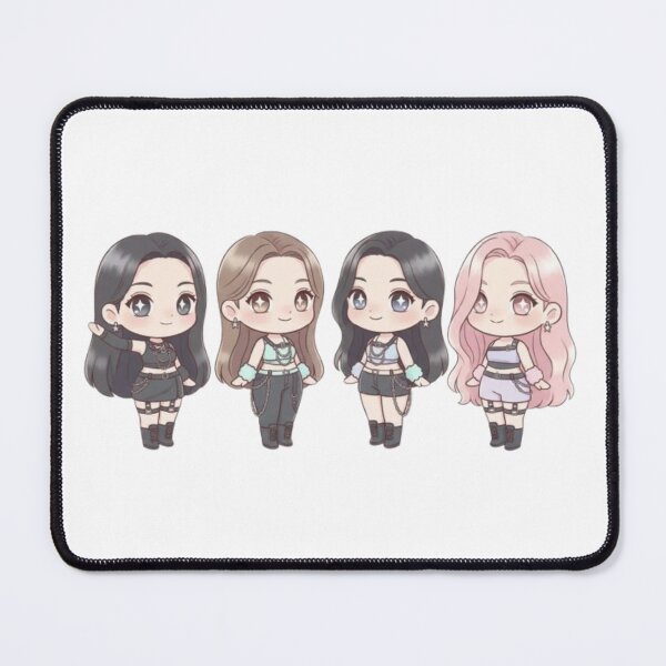 Item preview, Aespa Chibi Illustration – Cute K-Pop Digital Artwork designed and sold by KryaArts27.