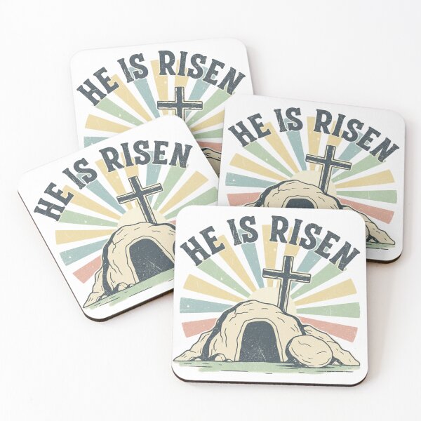 Item preview, He Is Risen Christian Easter – Resurrection Sunday Faith  designed and sold by EverydayTrendz.