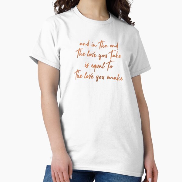 Item preview, the love you take is equal to the love you make  designed and sold by ausketches.