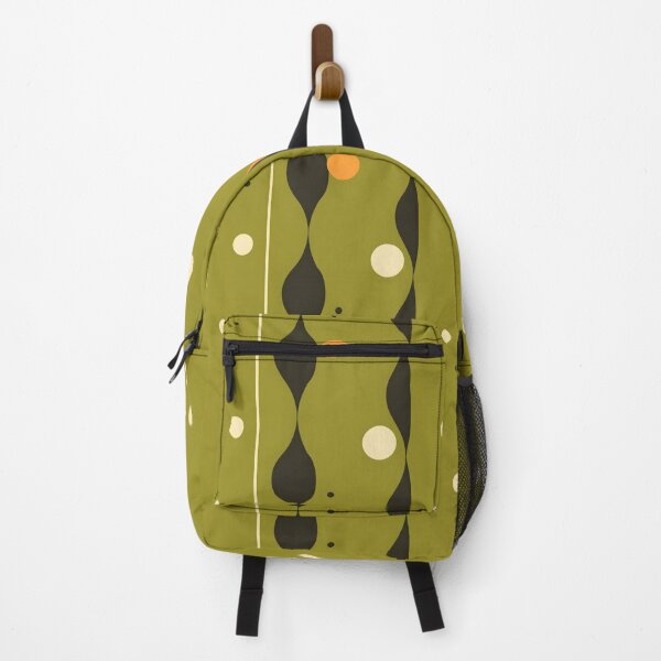 Item preview, Mid Century Olive Green Pattern designed and sold by GraphicsClub.
