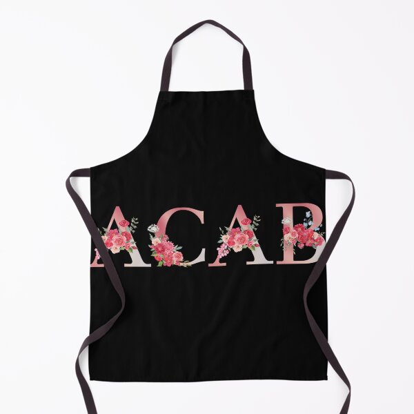 Item preview, Classic Floral ACAB on Black designed and sold by AnimaliaStar.