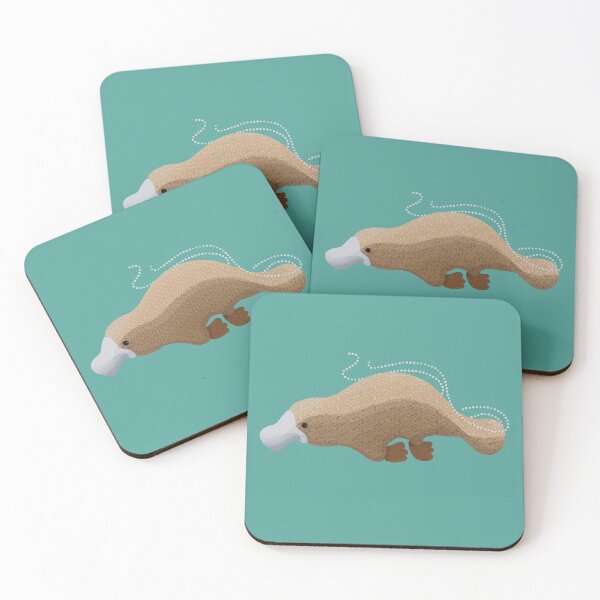 Item preview, Kawaii Little Platypus Swimming designed and sold by Karin Taylor.